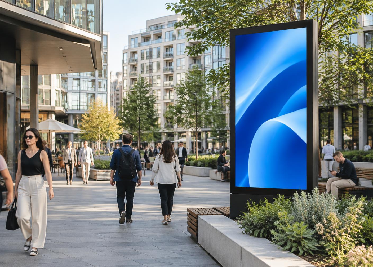 Digital OOH environment