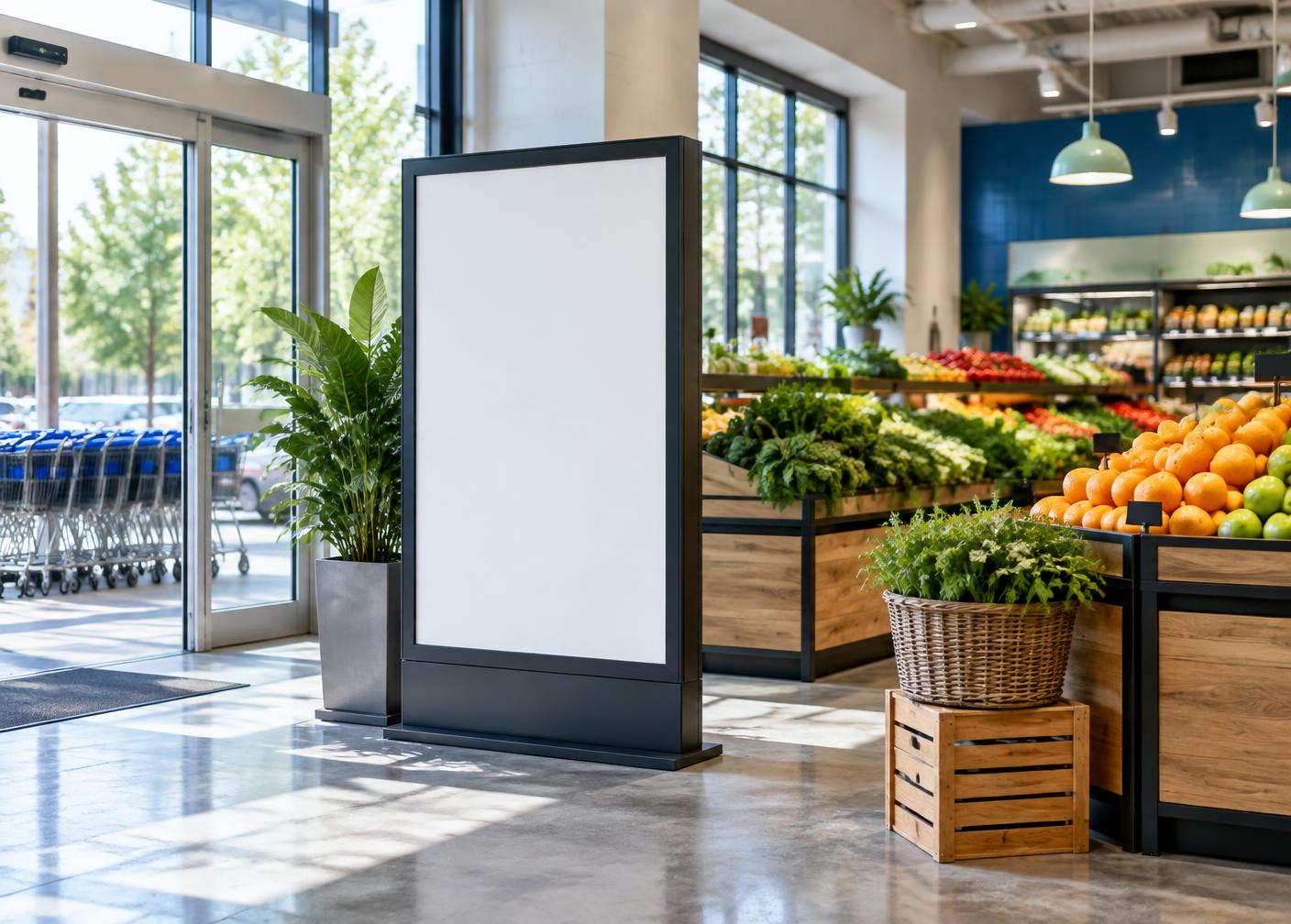 Grocery advertising environment